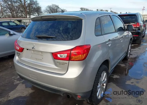 2015 Mitsubishi Outlander Sport Es from USA, damaged, VIN 4A4AP3AUXFE024636